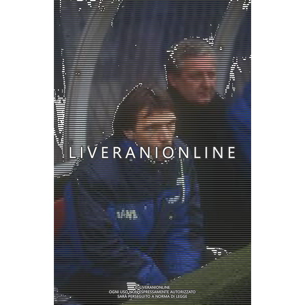 RETROSPETTIVA PIERLUIGI FROSIO ALLENATORE NELLA FOTO PIERLUIGI FROSIO ALLENATORE ATALANTA NELL\'ANNO 1990-1991 AG ALDO LIVERANI SAS 