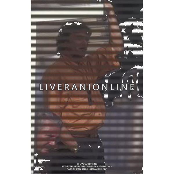 RETROSPETTIVA PIERLUIGI FROSIO ALLENATORE NELLA FOTO PIERLUIGI FROSIO ALLENATORE ATALANTA NELL\'ANNO 1990-1991 AG ALDO LIVERANI SAS 