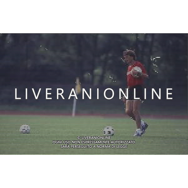 RETROSPETTIVA PIERLUIGI FROSIO ALLENATORE NELLA FOTO PIERLUIGI FROSIO ALLENATORE ATALANTA NELL\'ANNO 1990-1991 AG ALDO LIVERANI SAS 