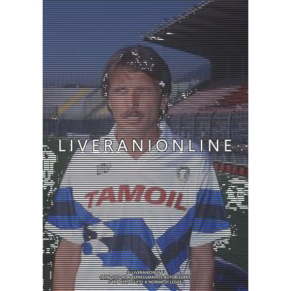 RETROSPETTIVA PIERLUIGI FROSIO ALLENATORE NELLA FOTO PIERLUIGI FROSIO ALLENATORE ATALANTA NELL\'ANNO 1990-1991 AG ALDO LIVERANI SAS 