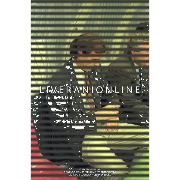 RETROSPETTIVA PIERLUIGI FROSIO ALLENATORE NELLA FOTO PIERLUIGI FROSIO ALLENATORE ATALANTA NELL\'ANNO 1990-1991 AG ALDO LIVERANI SAS 