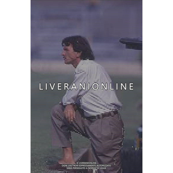 RETROSPETTIVA PIERLUIGI FROSIO ALLENATORE NELLA FOTO PIERLUIGI FROSIO ALLENATORE COMO NELL\'ANNO 1991-1992  AG ALDO LIVERANI SAS 