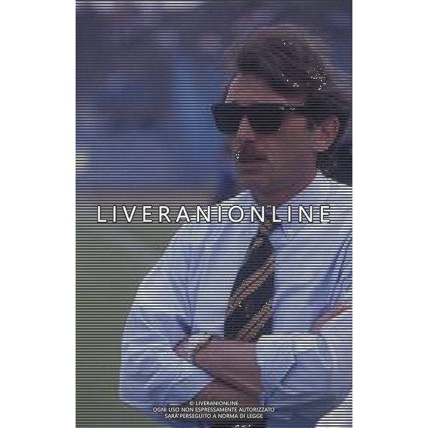 RETROSPETTIVA PIERLUIGI FROSIO ALLENATORE NELLA FOTO PIERLUIGI FROSIO ALLENATORE NELL\'ANNO 1993-1994  AG ALDO LIVERANI SAS 