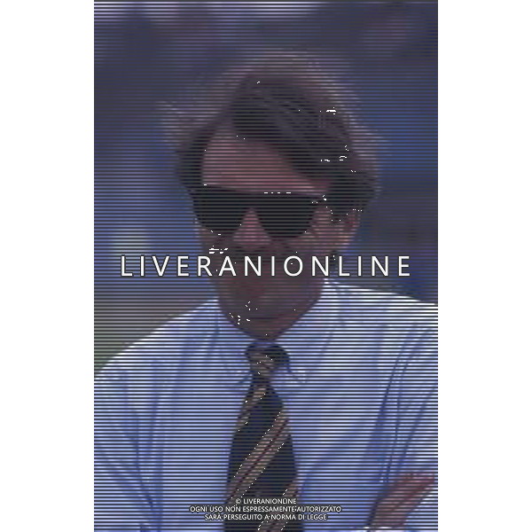 RETROSPETTIVA PIERLUIGI FROSIO ALLENATORE NELLA FOTO PIERLUIGI FROSIO ALLENATORE NELL\'ANNO 1993-1994  AG ALDO LIVERANI SAS 