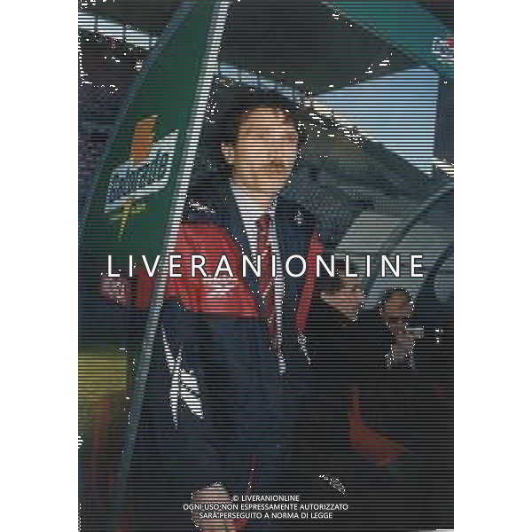 RETROSPETTIVA PIERLUIGI FROSIO ALLENATORE NELLA FOTO PIERLUIGI FROSIO ALLENATORE MONZA CALCIO NELL\'ANNO 2000 AG ALDO LIVERANI SAS 
