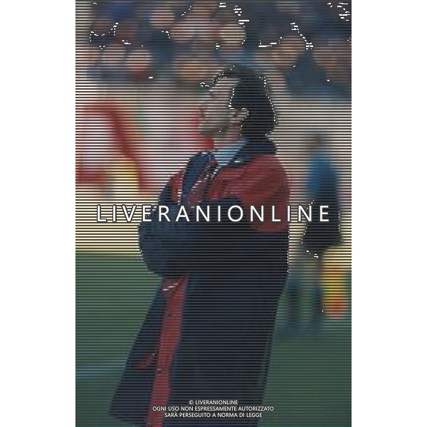 RETROSPETTIVA PIERLUIGI FROSIO ALLENATORE NELLA FOTO PIERLUIGI FROSIO ALLENATORE MONZA CALCIO NELL\'ANNO 2000 AG ALDO LIVERANI SAS 