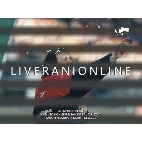RETROSPETTIVA PIERLUIGI FROSIO ALLENATORE NELLA FOTO PIERLUIGI FROSIO ALLENATORE MONZA CALCIO NELL\'ANNO 2000 AG ALDO LIVERANI SAS 