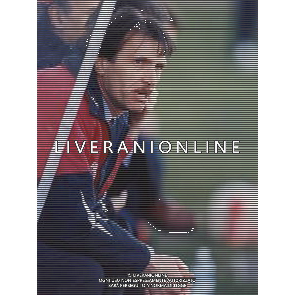 RETROSPETTIVA PIERLUIGI FROSIO ALLENATORE NELLA FOTO PIERLUIGI FROSIO ALLENATORE MONZA CALCIO NELL\'ANNO 2000 AG ALDO LIVERANI SAS 