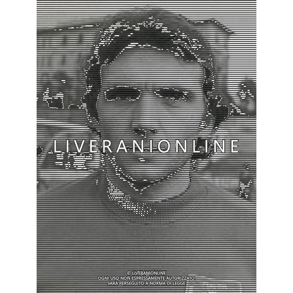 RETROSPETTIVA PIERLUIGI FROSIO CALCIATORE NELLA FOTO PIERLUIGI FROSIO CON LA MAGLIA DEL PERUGIA CALCIO AG ALDO LIVERANI SAS