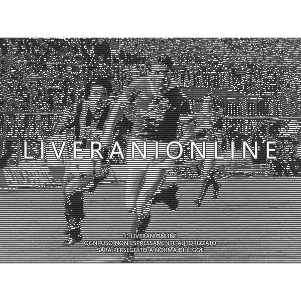 RETROSPETTIVA PIERLUIGI FROSIO CALCIATORE NELLA FOTO PIERLUIGI FROSIO CON LA MAGLIA DEL PERUGIA CALCIO AG ALDO LIVERANI SAS