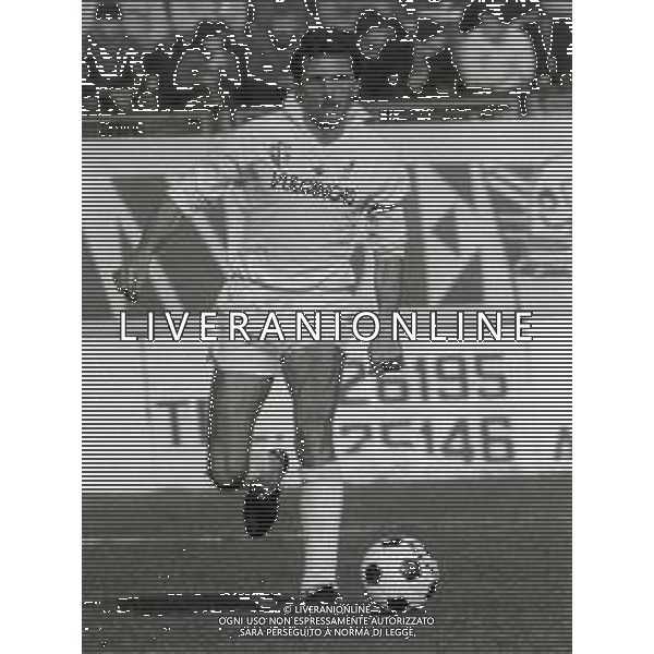 RETROSPETTIVA PIERLUIGI FROSIO CALCIATORE NELLA FOTO PIERLUIGI FROSIO CON LA MAGLIA DEL RIMINI CALCIO AG ALDO LIVERANI SAS 