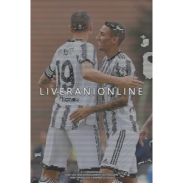 Villar Perosa (To) 04.08.2022 Campo Sportivo G. Scirea ©Manuela Viganti/Agenzia Aldo Liverani Partita Amichevole Juventus A vs Juventus Under 23 Nella foto: esultanza juventus dopo il gol di leonardo bonucci ©Viganti/AGENZIA ALDO LIVERANI SAS
