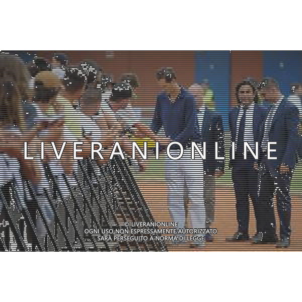 Villar Perosa (To) 04.08.2022 Campo Sportivo G. Scirea ©Manuela Viganti/Agenzia Aldo Liverani Partita Amichevole Juventus A vs Juventus Under 23 Nella foto: john elkann firma autografi ©Viganti/AGENZIA ALDO LIVERANI SAS