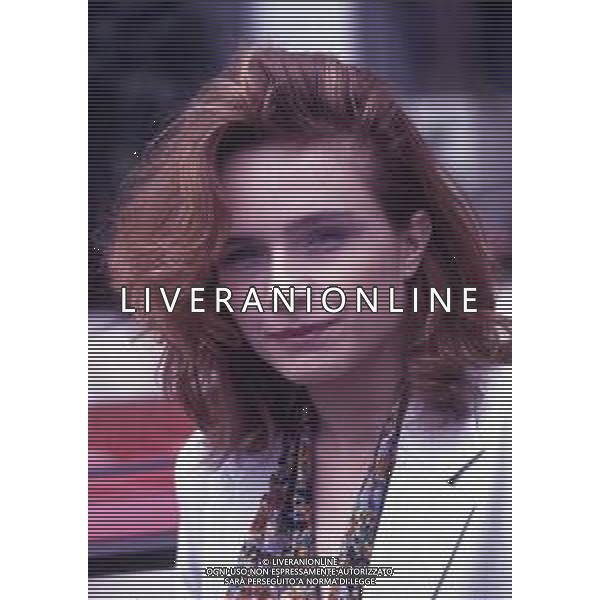 RETROSPETTIVA FRANCESCA NERI ATTRICE NELLA FOTO FRANCESCA NERI NELL\'ANNO 1992 AG ALDO LIVERANI SAS