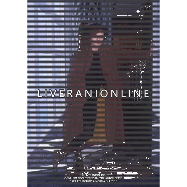 RETROSPETTIVA FRANCESCA NERI ATTRICE NELLA FOTO FRANCESCA NERI NELL\'ANNO 1992 AG ALDO LIVERANI SAS