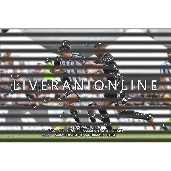 Villar Perosa (To) 04.08.2022 Campo Sportivo G. Scirea ©Manuela Viganti/Agenzia Aldo Liverani Partita Amichevole Juventus A vs Juventus Under 23 Nella foto: dusan vlahovic ©Viganti/AGENZIA ALDO LIVERANI SAS