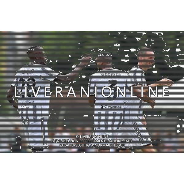 Villar Perosa (To) 04.08.2022 Campo Sportivo G. Scirea ©Manuela Viganti/Agenzia Aldo Liverani Partita Amichevole Juventus A vs Juventus Under 23 Nella foto: esultanza juventus ©Viganti/AGENZIA ALDO LIVERANI SAS