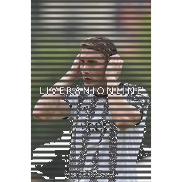Villar Perosa (To) 04.08.2022 Campo Sportivo G. Scirea ©Manuela Viganti/Agenzia Aldo Liverani Partita Amichevole Juventus A vs Juventus Under 23 Nella foto: dusan vlahovic ©Viganti/AGENZIA ALDO LIVERANI SAS