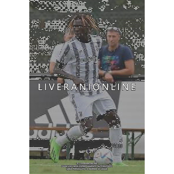 Villar Perosa (To) 04.08.2022 Campo Sportivo G. Scirea ©Manuela Viganti/Agenzia Aldo Liverani Partita Amichevole Juventus A vs Juventus Under 23 Nella foto: moise kean ©Viganti/AGENZIA ALDO LIVERANI SAS