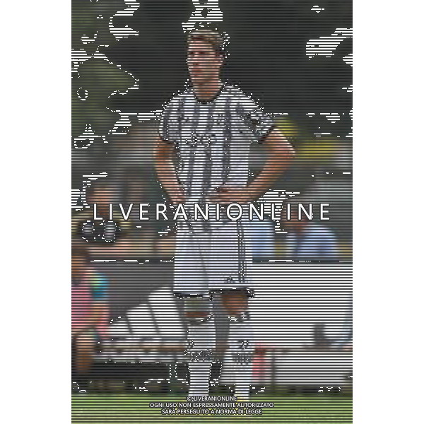 Villar Perosa (To) 04.08.2022 Campo Sportivo G. Scirea ©Manuela Viganti/Agenzia Aldo Liverani Partita Amichevole Juventus A vs Juventus Under 23 Nella foto: dusan vlahovic ©Viganti/AGENZIA ALDO LIVERANI SAS
