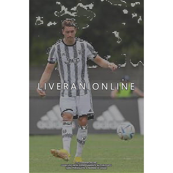 Villar Perosa (To) 04.08.2022 Campo Sportivo G. Scirea ©Manuela Viganti/Agenzia Aldo Liverani Partita Amichevole Juventus A vs Juventus Under 23 Nella foto: dusan vlahovic ©Viganti/AGENZIA ALDO LIVERANI SAS