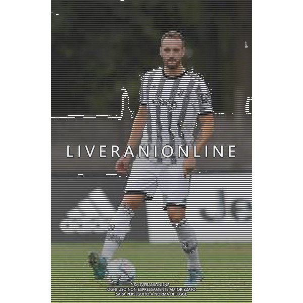 Villar Perosa (To) 04.08.2022 Campo Sportivo G. Scirea ©Manuela Viganti/Agenzia Aldo Liverani Partita Amichevole Juventus A vs Juventus Under 23 Nella foto: federico gatti ©Viganti/AGENZIA ALDO LIVERANI SAS
