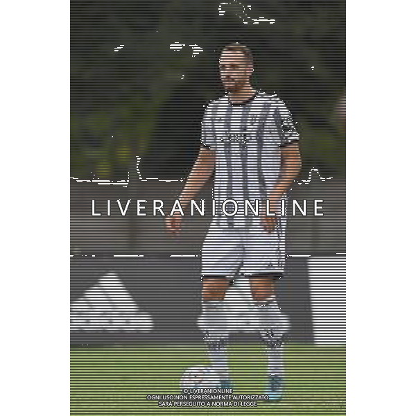 Villar Perosa (To) 04.08.2022 Campo Sportivo G. Scirea ©Manuela Viganti/Agenzia Aldo Liverani Partita Amichevole Juventus A vs Juventus Under 23 Nella foto: federico gatti ©Viganti/AGENZIA ALDO LIVERANI SAS