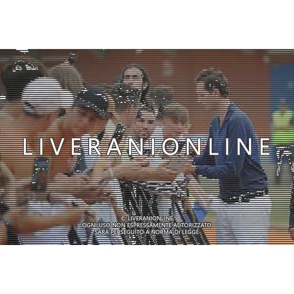 Villar Perosa (To) 04.08.2022 Campo Sportivo G. Scirea ©Manuela Viganti/Agenzia Aldo Liverani Partita Amichevole Juventus A vs Juventus Under 23 Nella foto: john elkann firma autografi ©Viganti/AGENZIA ALDO LIVERANI SAS