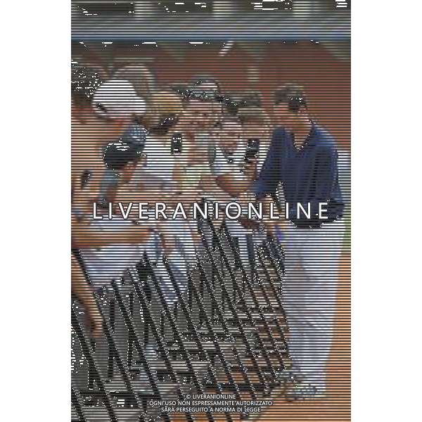 Villar Perosa (To) 04.08.2022 Campo Sportivo G. Scirea ©Manuela Viganti/Agenzia Aldo Liverani Partita Amichevole Juventus A vs Juventus Under 23 Nella foto: john elkann firma autografi ©Viganti/AGENZIA ALDO LIVERANI SAS
