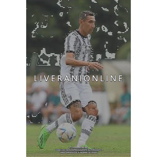 Villar Perosa (To) 04.08.2022 Campo Sportivo G. Scirea ©Manuela Viganti/Agenzia Aldo Liverani Partita Amichevole Juventus A vs Juventus Under 23 Nella foto: angel di maria ©Viganti/AGENZIA ALDO LIVERANI SAS