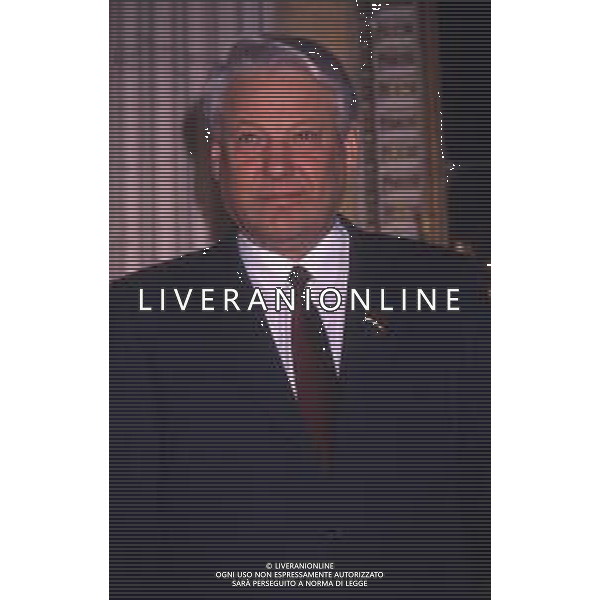 RETROSPETTIVA BORIS ELTSIN POLITICO E PRESIDENTE DELLA RUSSIA NELLA FOTO BORIS ELTSIN A MILANO PER LA PRESENTAZIONE DEL LIBRO “CONFESSIONI SUL TEMA“ A MILANO AG ALDO LIVERANI SAS
