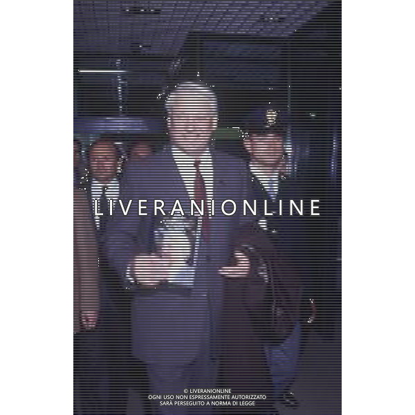 RETROSPETTIVA BORIS ELTSIN POLITICO E PRESIDENTE DELLA RUSSIA NELLA FOTO BORIS ELTSIN A MILANO PER LA PRESENTAZIONE DEL LIBRO “CONFESSIONI SUL TEMA“ A MILANO AG ALDO LIVERANI SAS