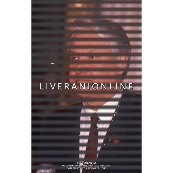 RETROSPETTIVA BORIS ELTSIN POLITICO E PRESIDENTE DELLA RUSSIA NELLA FOTO BORIS ELTSIN A MILANO PER LA PRESENTAZIONE DEL LIBRO “CONFESSIONI SUL TEMA“ A MILANO AG ALDO LIVERANI SAS