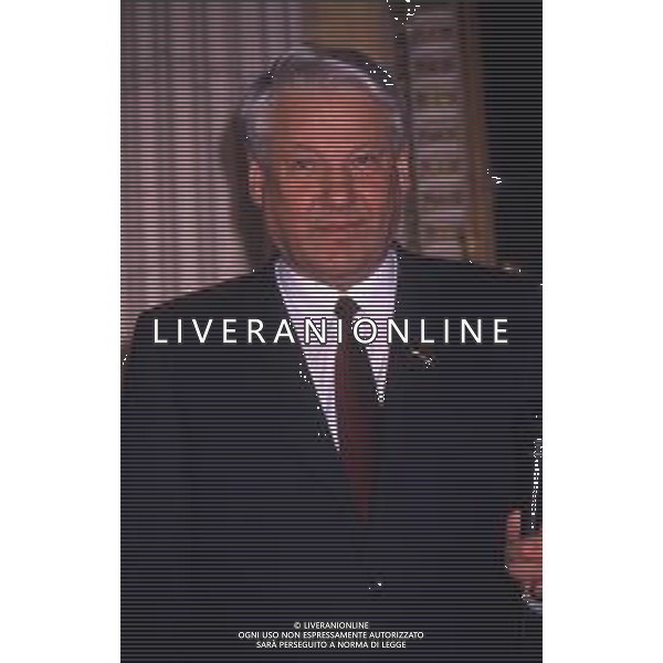 RETROSPETTIVA BORIS ELTSIN POLITICO E PRESIDENTE DELLA RUSSIA NELLA FOTO BORIS ELTSIN A MILANO PER LA PRESENTAZIONE DEL LIBRO “CONFESSIONI SUL TEMA“ A MILANO AG ALDO LIVERANI SAS