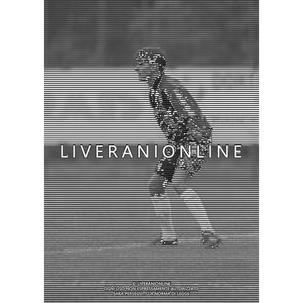 RETROSPETTIVA GIANMATTEO MAREGGINI CALCIATORE DI RUOLO PORTIERE NELLA FOTO CON LA MAGLIA DELLA FIORENTINA NEL 1991-1992 ©ARCHIVIO AG ALDO LIVERANI SAS
