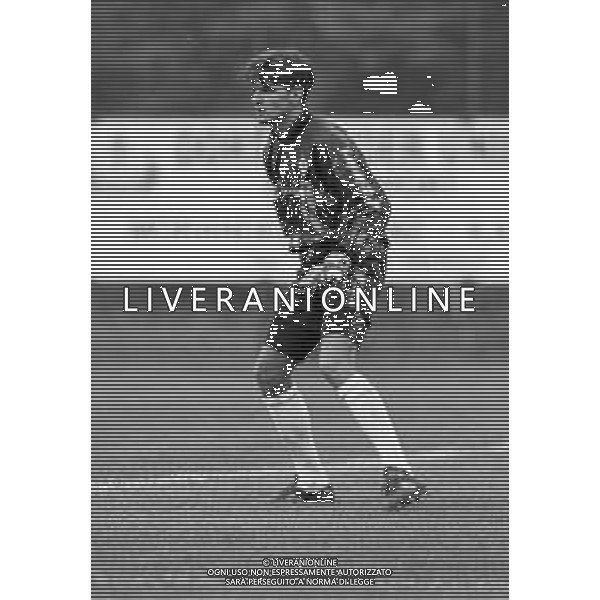 RETROSPETTIVA GIANMATTEO MAREGGINI CALCIATORE DI RUOLO PORTIERE NELLA FOTO CON LA MAGLIA DELLA FIORENTINA NEL 1991-1992 ©ARCHIVIO AG ALDO LIVERANI SAS