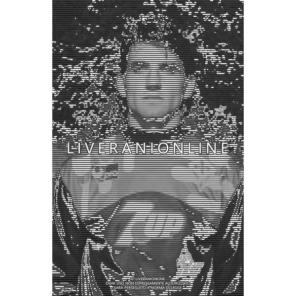 RETROSPETTIVA GIANMATTEO MAREGGINI CALCIATORE DI RUOLO PORTIERE NELLA FOTO CON LA MAGLIA DELLA FIORENTINA NEL 1993-1994 ©ARCHIVIO AG ALDO LIVERANI SAS