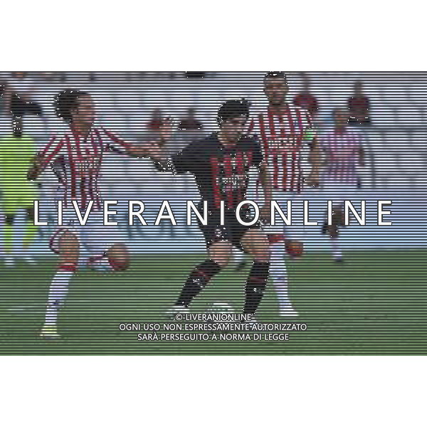 Sandro Tonali (Milan) LR Vicenza vs Milan Vicenza 06-08-2022 Stadio Romeo Menti amichevole precampionato foto Roberto Garavaglia/ag. Aldo Liverani sas /AGENZIA ALDO LIVERANI SAS
