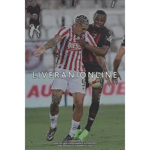 Franco Ferrari (LR Vicenza) e Pierre Kalulu (Milan) LR Vicenza vs Milan Vicenza 06-08-2022 Stadio Romeo Menti amichevole precampionato foto Roberto Garavaglia/ag. Aldo Liverani sas /AGENZIA ALDO LIVERANI SAS