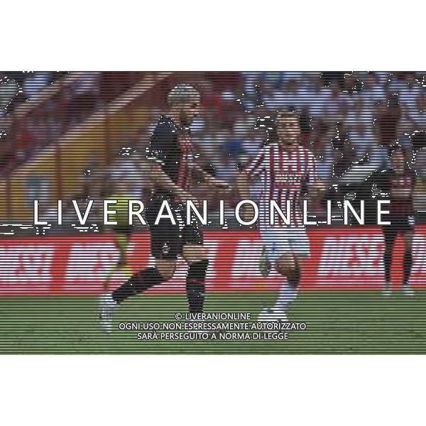 Theo Hernandez (Milan) LR Vicenza vs Milan Vicenza 06-08-2022 Stadio Romeo Menti amichevole precampionato foto Roberto Garavaglia/ag. Aldo Liverani sas /AGENZIA ALDO LIVERANI SAS