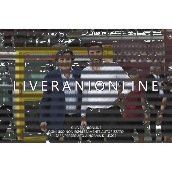 Torino 06.08.2022 Stadio Grande Torino ©Manuela Viganti/Agenzia Aldo Liverani Torino vs Palermo Coppa Italia Frecciarossa 2022/2023 32imi Nella foto : urbano cairo e davide vagnati ©Viganti/AGENZIA ALDO LIVERANI SAS