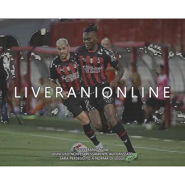 Rafael Leao (Milan) e dietro Theo Hernandez (Milan) LR Vicenza vs Milan Vicenza 06-08-2022 Stadio Romeo Menti amichevole precampionato foto Roberto Garavaglia/ag. Aldo Liverani sas