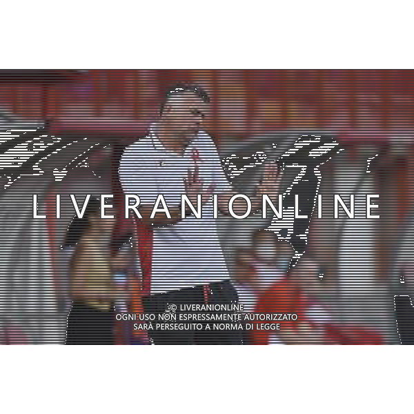 Francesco Baldini allenatore LR Vicenza LR Vicenza vs Milan Vicenza 06-08-2022 Stadio Romeo Menti amichevole precampionato foto Roberto Garavaglia/ag. Aldo Liverani sas