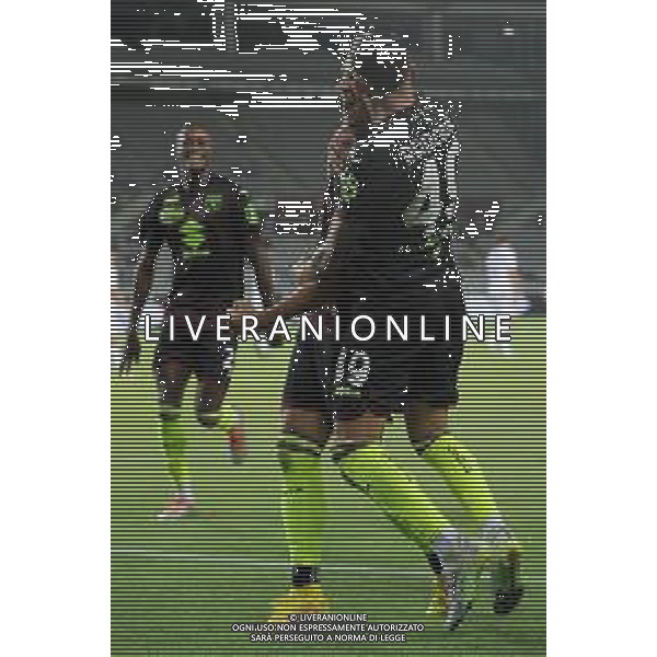 Torino 06.08.2022 Stadio Grande Torino ©Manuela Viganti/Agenzia Aldo Liverani Torino vs Palermo Coppa Italia Frecciarossa 2022/2023 32imi Nella foto: esultanza di sasa lukic e nemanja radonjic