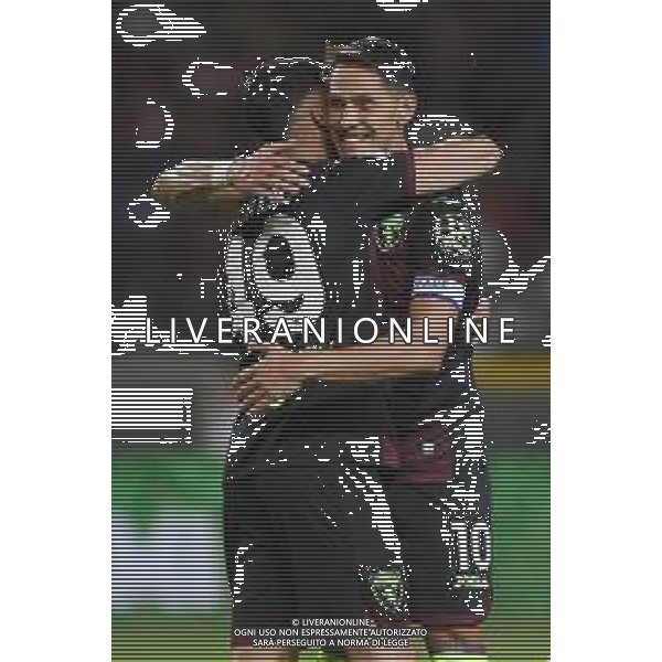 Torino 06.08.2022 Stadio Grande Torino ©Manuela Viganti/Agenzia Aldo Liverani Torino vs Palermo Coppa Italia Frecciarossa 2022/2023 32imi Nella foto: sasa lukic e nemanja radonjic