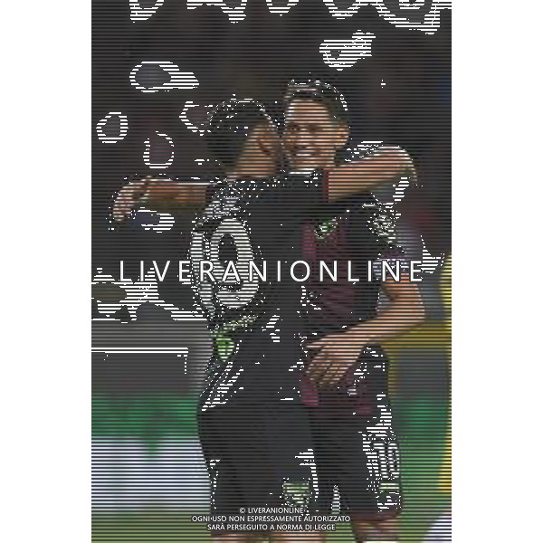 Torino 06.08.2022 Stadio Grande Torino ©Manuela Viganti/Agenzia Aldo Liverani Torino vs Palermo Coppa Italia Frecciarossa 2022/2023 32imi Nella foto: sasa lukic e nemanja radonjic
