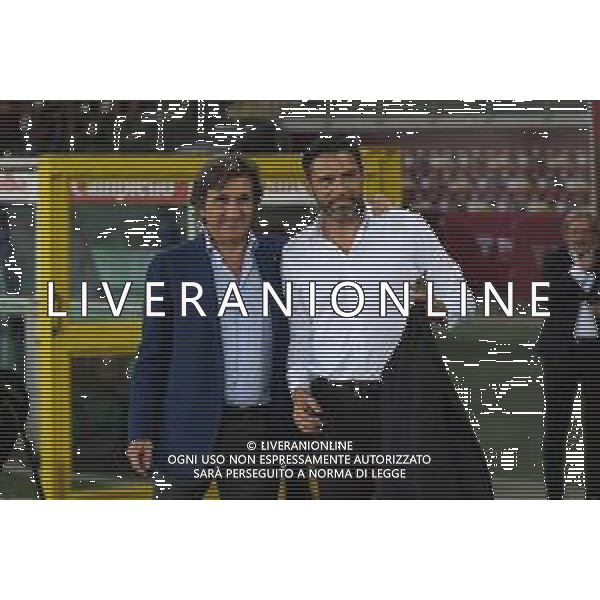 Torino 06.08.2022 Stadio Grande Torino ©Manuela Viganti/Agenzia Aldo Liverani Torino vs Palermo Coppa Italia Frecciarossa 2022/2023 32imi Nella foto: urbano cairo e davide vagnati