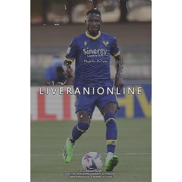 Martin Hongla (Hellas Verona) Hellas Verona vs Bari Verona 07-08-2022 Stadio Marcantonio Bentegodi Coppa Italia Frecciarossa - 32mi di finale foto Roberto Garavaglia/ag. Aldo Liverani sas /AGENZIA ALDO LIVERANIN SAS