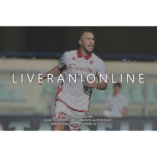 Emanuele Terranova (Bari) Hellas Verona vs Bari Verona 07-08-2022 Stadio Marcantonio Bentegodi Coppa Italia Frecciarossa - 32mi di finale foto Roberto Garavaglia/ag. Aldo Liverani sas /AGENZIA ALDO LIVERANIN SAS