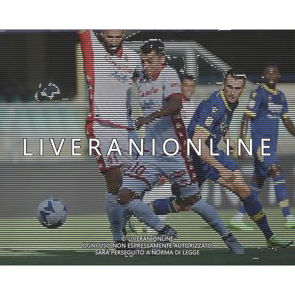 Ruben Alejandro Botta Montero (Bari) Hellas Verona vs Bari Verona 07-08-2022 Stadio Marcantonio Bentegodi Coppa Italia Frecciarossa - 32mi di finale foto Roberto Garavaglia/ag. Aldo Liverani sas /AGENZIA ALDO LIVERANIN SAS